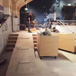 View up to the previous 'camp section'.