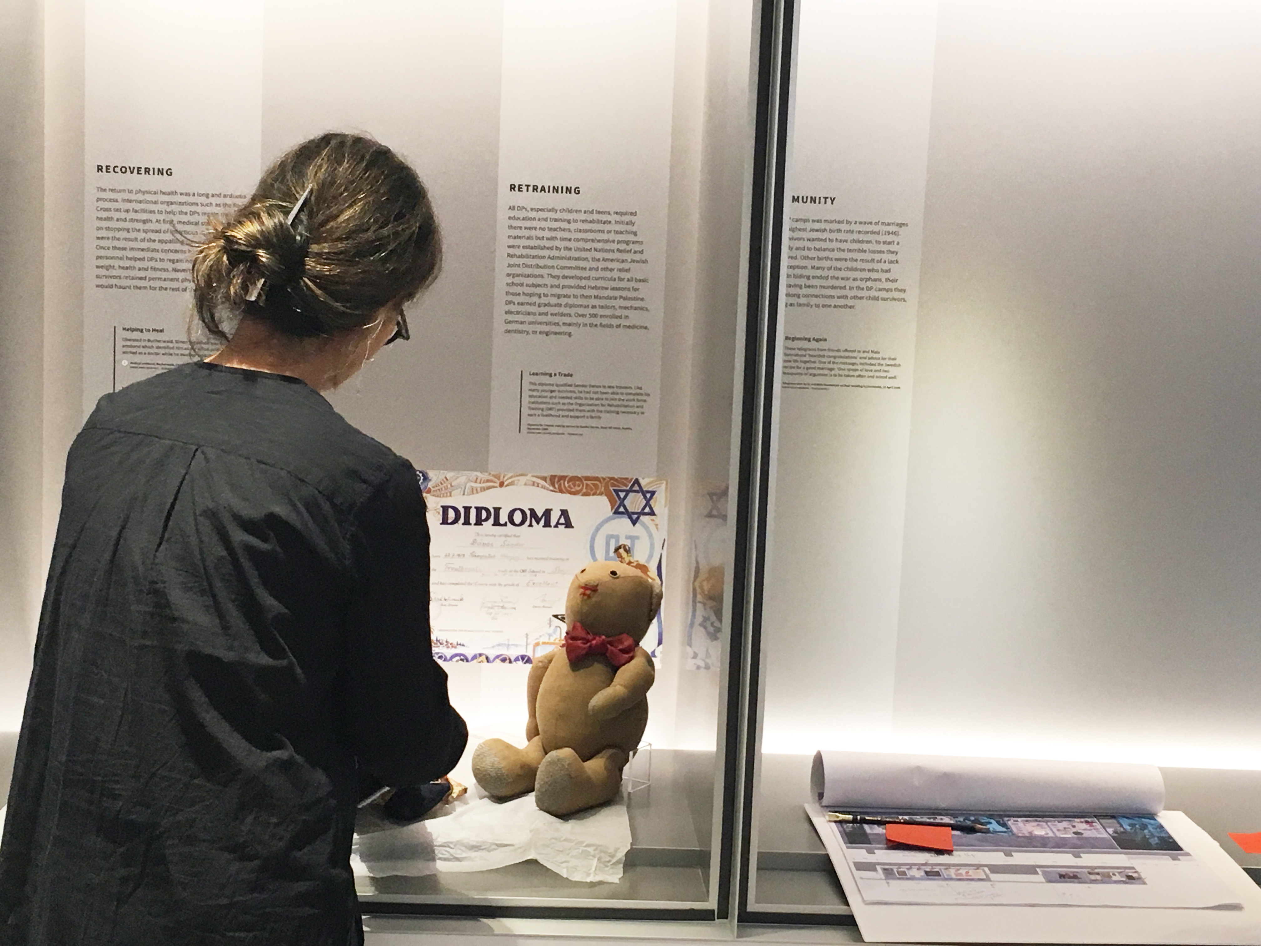 The first test-run of the new showcase. 