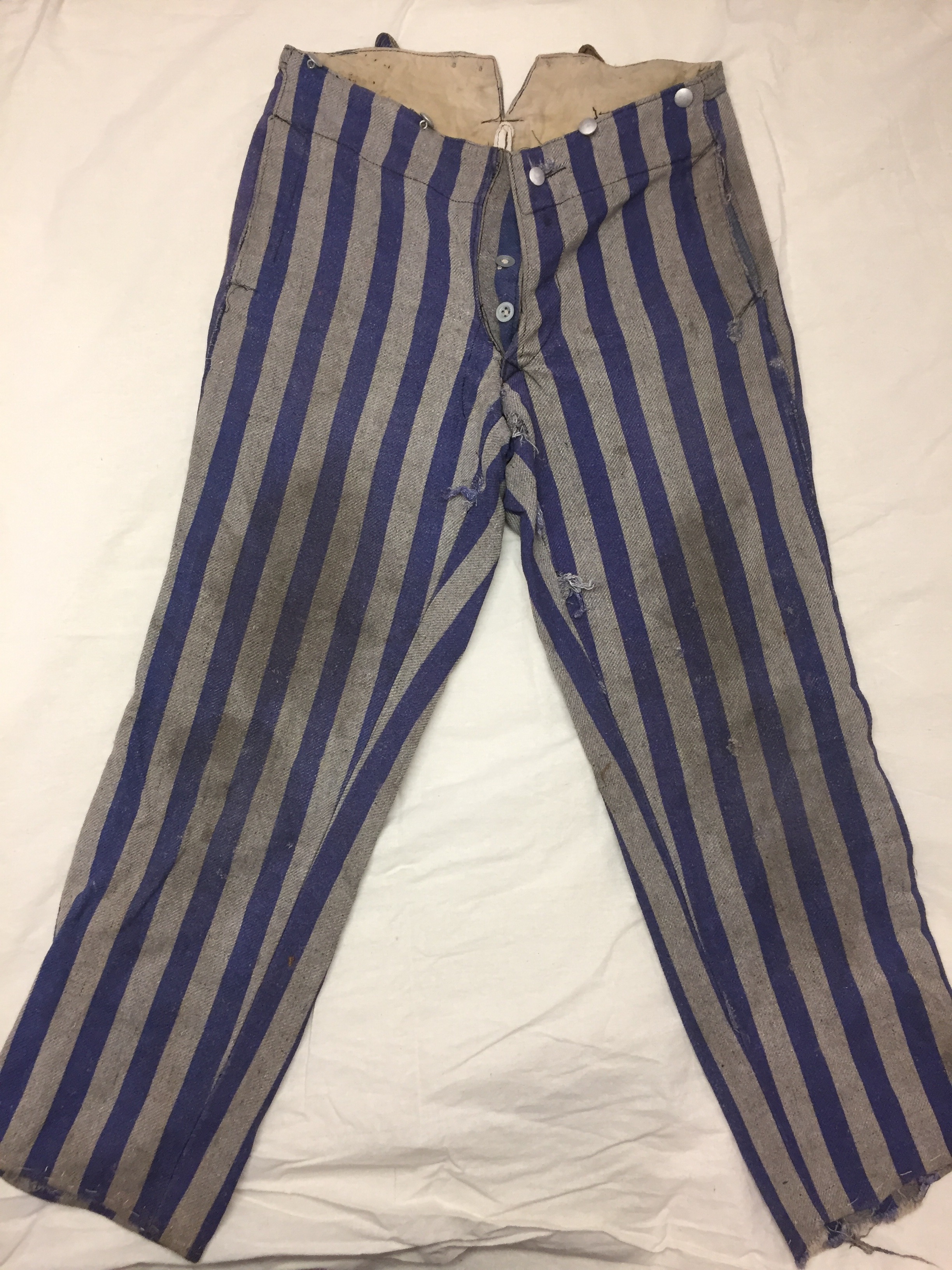 A pair of pants from Auschwitz - Sydney Jewish Museum