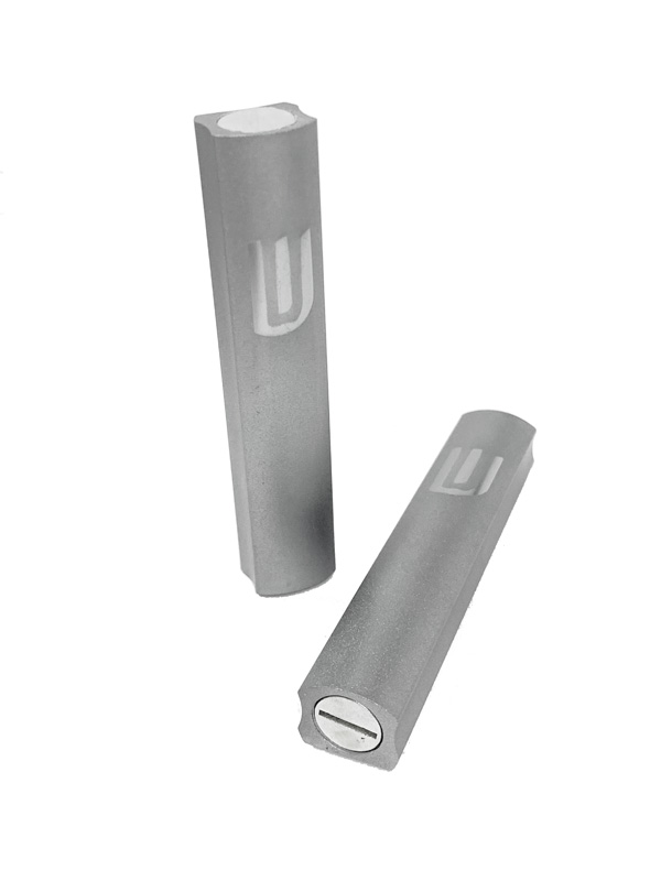 Mezuzah Classic Silvertone Aluminium Sydney Jewish Museum