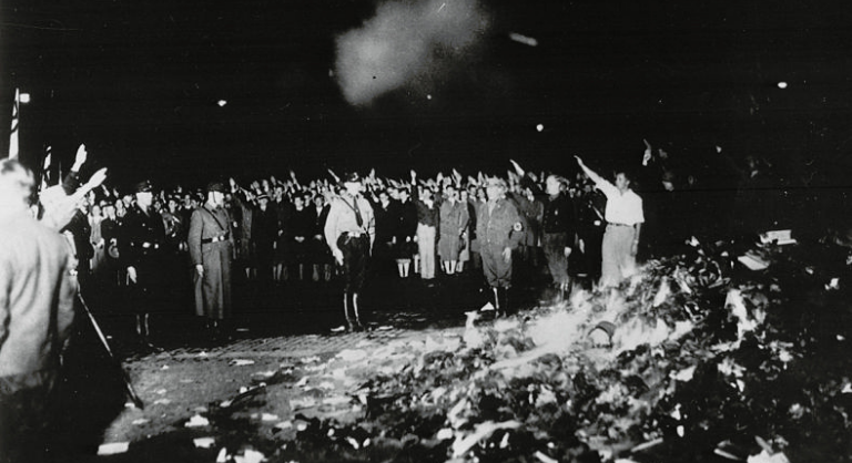Nazi Book burning, Berlin, 1933