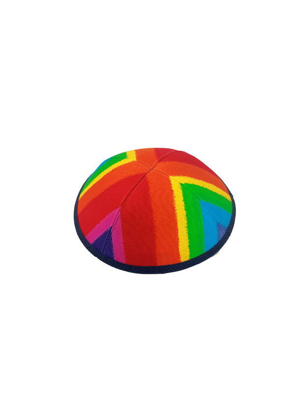 Kippah - Rainbow - Sydney Jewish Museum